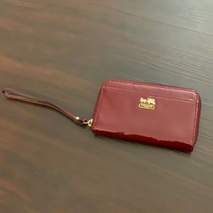 Coach wristlet
